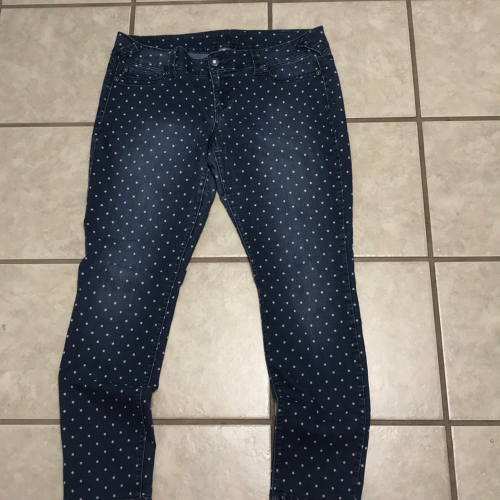 ✨Cute polka dotted jeans✨